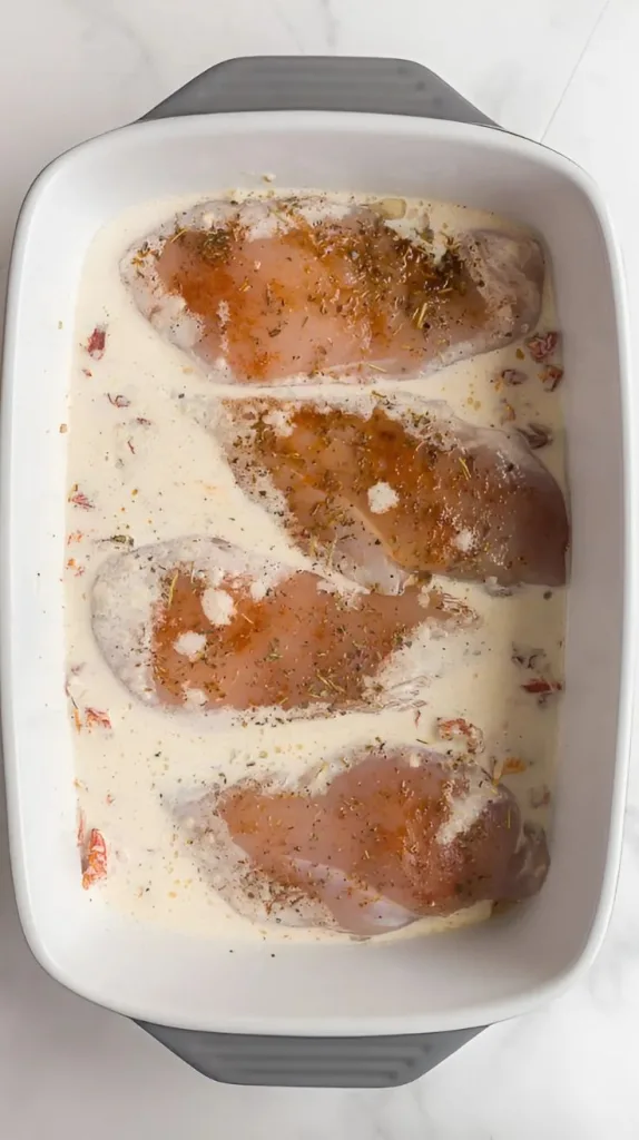 Baked Tuscan Chicken Breasts Recipe