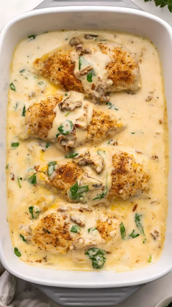 Baked Tuscan Chicken Breasts Recipe