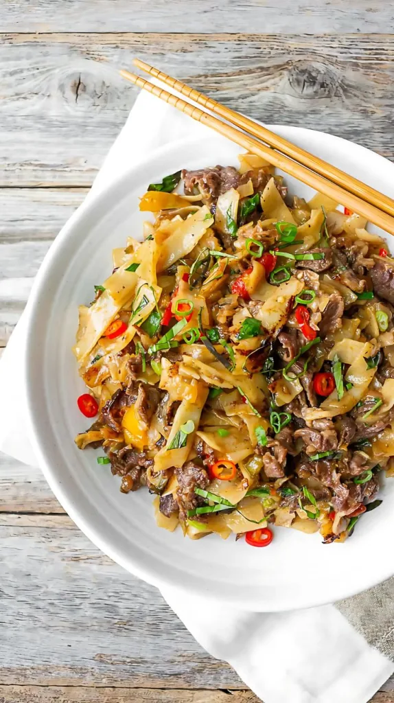 Beef Drunken Noodles Recipe