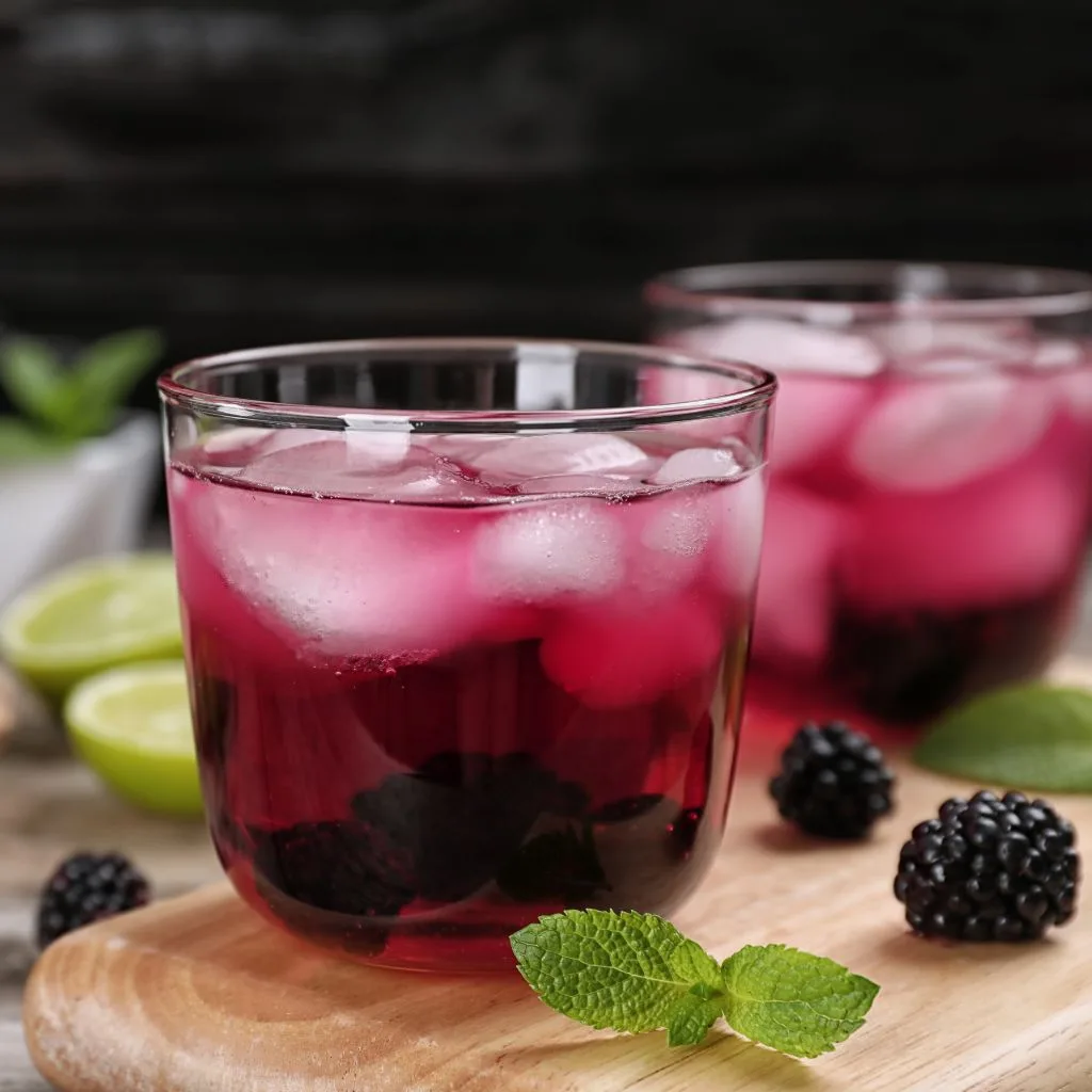 Blackberry Bourbon Lemonade