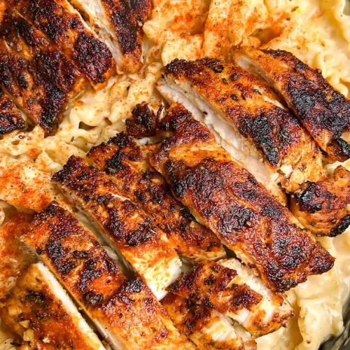 Blackened Cajun Chicken Alfredo Recipe