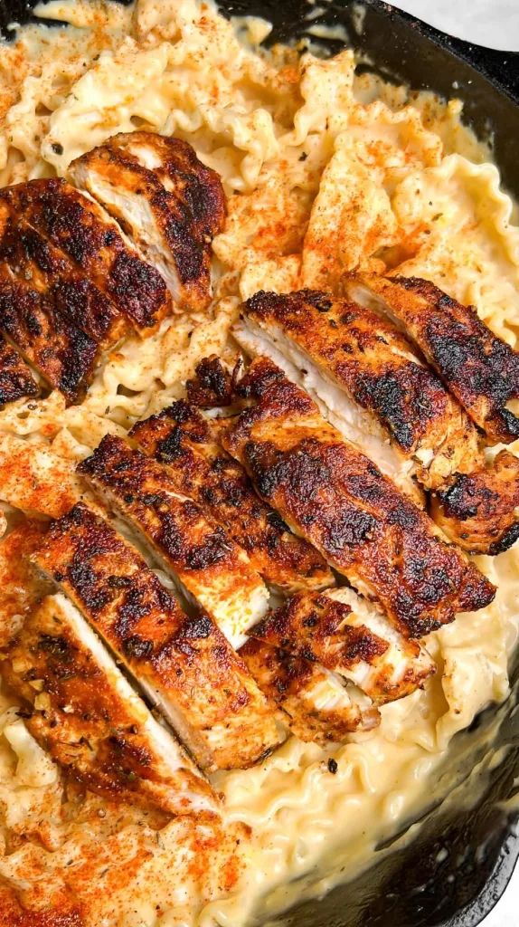 Blackened Cajun Chicken Alfredo Recipe