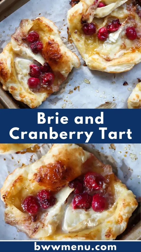 Brie and Cranberry Tart Recipe