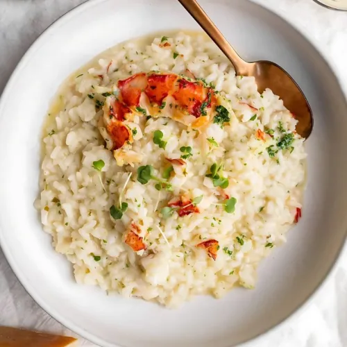 Butter Lobster Risotto Recipe