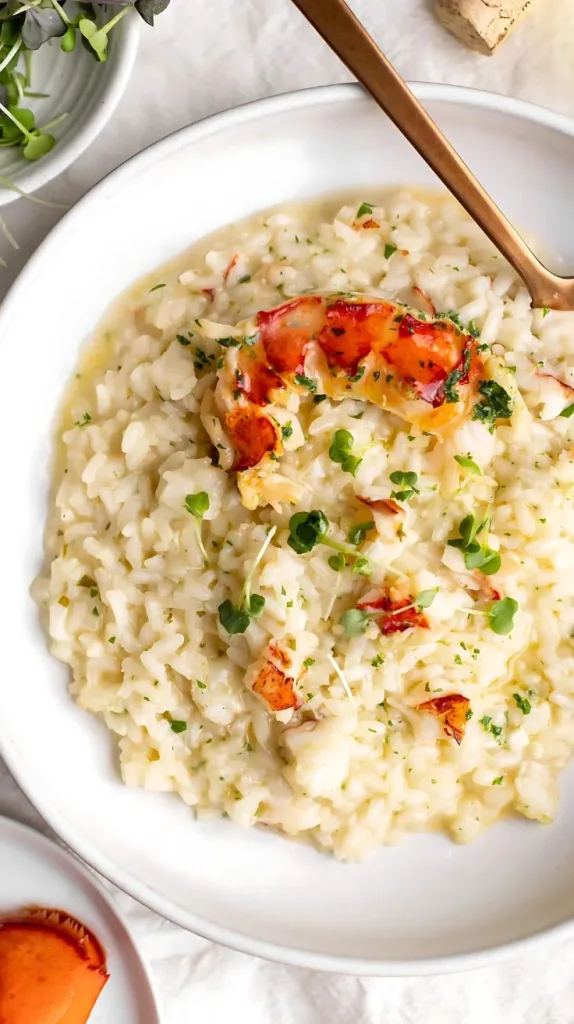 Butter Lobster Risotto Recipe