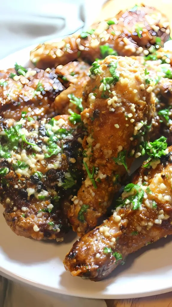 Buttery Garlic Fried Chicken Recipe