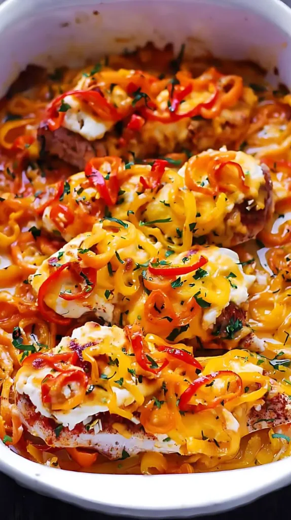 Cajun Chicken with Bell Peppers Recipe