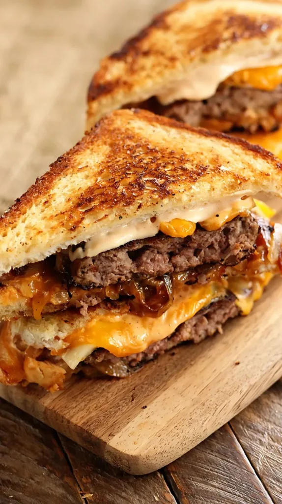 Cast Iron Patty Melts