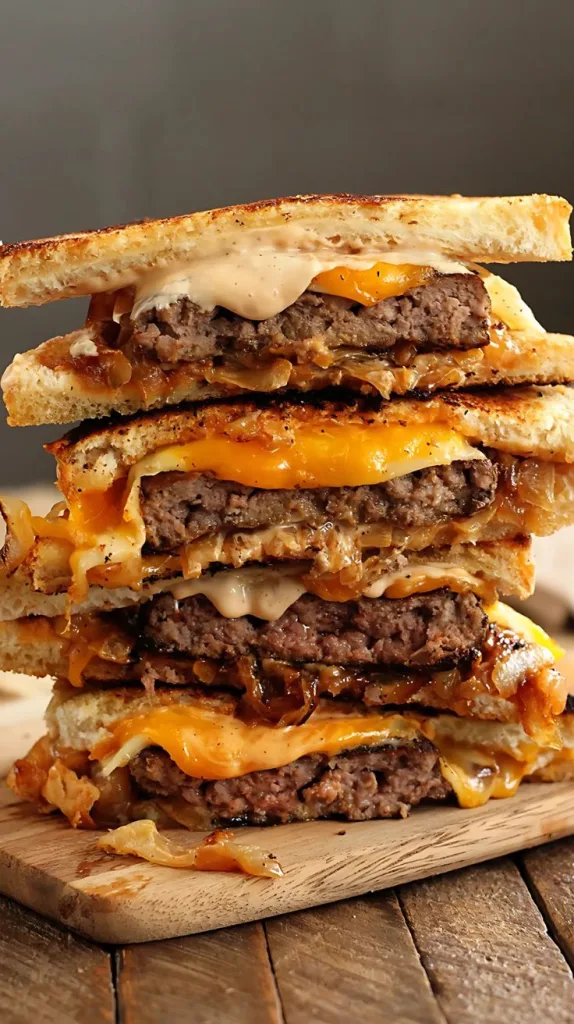 Cast Iron Patty Melts