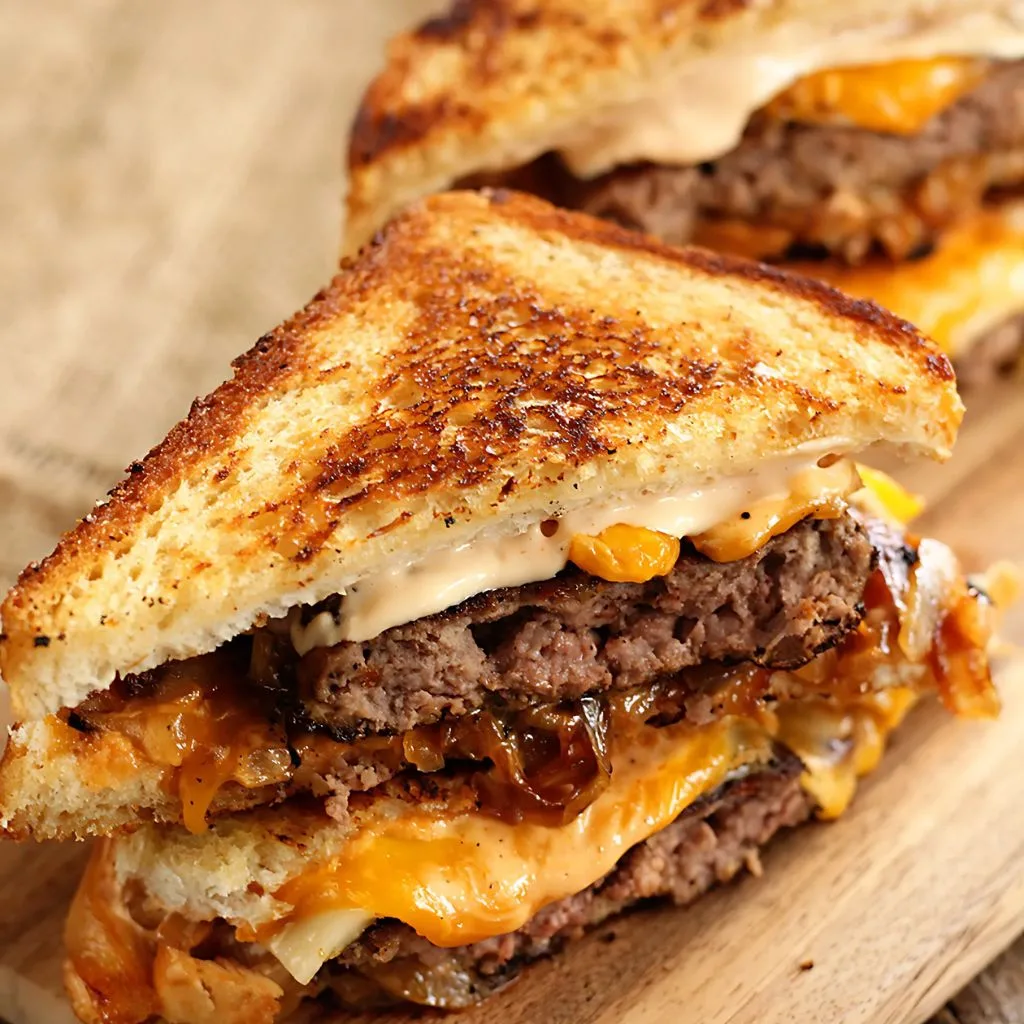 Cast Iron Patty Melts