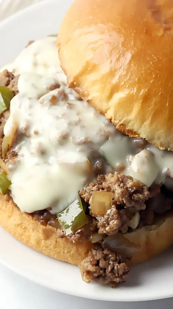 Cheesesteak Style Sloppy Joe Recipe