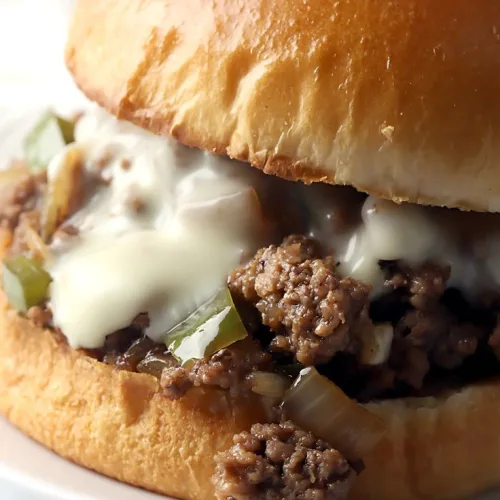 Cheesesteak Style Sloppy Joe Recipe
