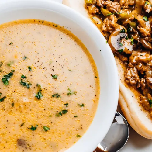 Cheesy Hot Beef Sandwich Recipe