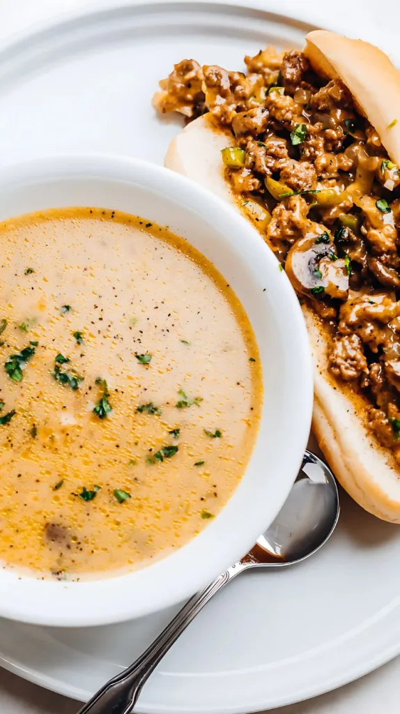 Cheesy Hot Beef Sandwich Recipe