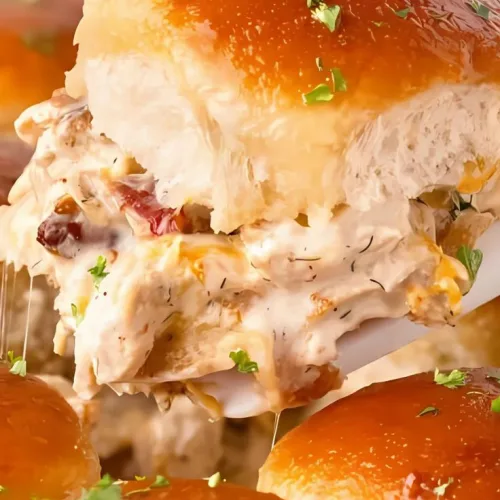 Chicken Bacon Ranch Sliders