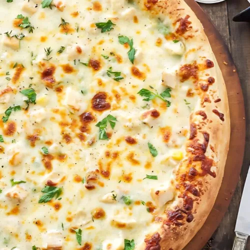 Chicken Pot Pie Pizza Recipe