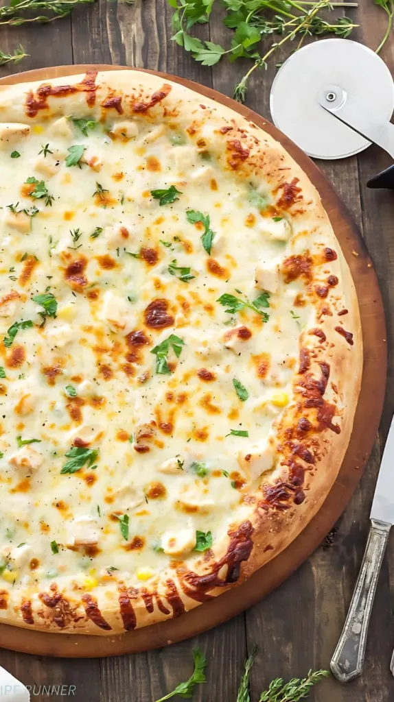 Chicken Pot Pie Pizza Recipe