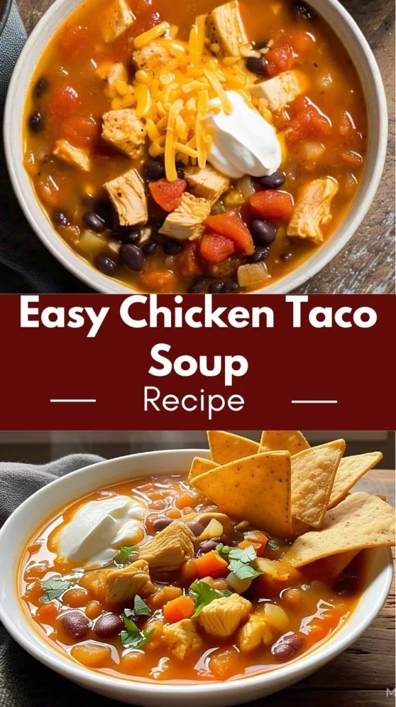 Chicken Taco Soup Recipe