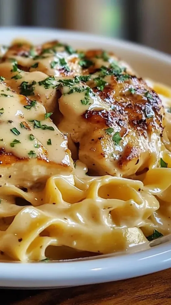Chicken with Buttered Noodles