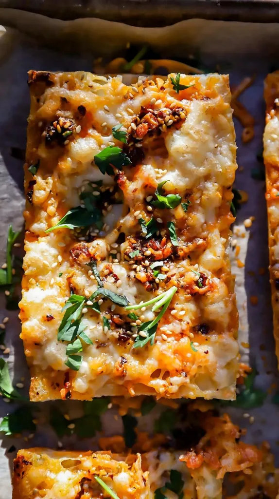 Chili Crunch Garlic Bread Recipe