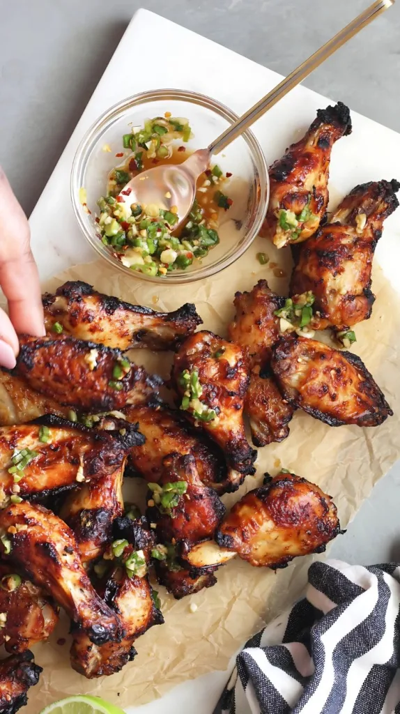 Chili Garlic Chicken Wings Recipe