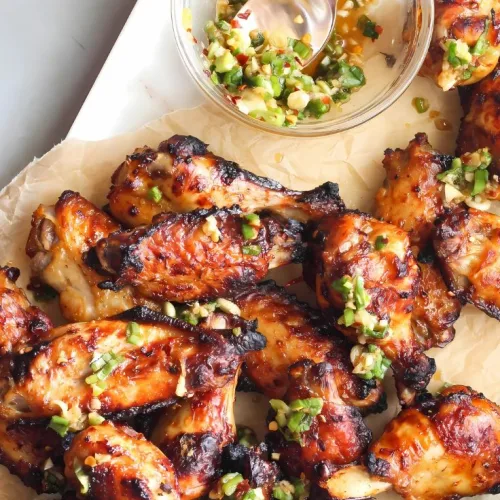 Chili Garlic Chicken Wings Recipe