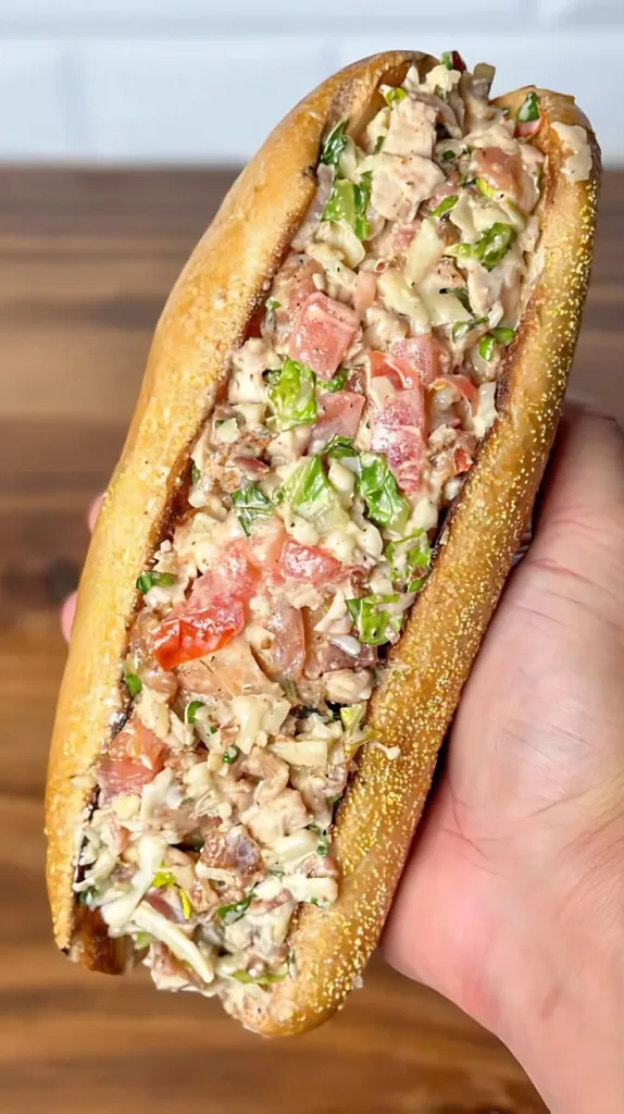 Chopped Chicken Bacon Ranch Sub