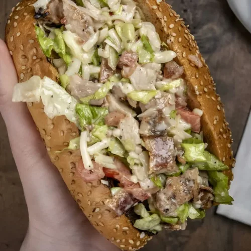 Chopped Chicken Bacon Ranch Sub
