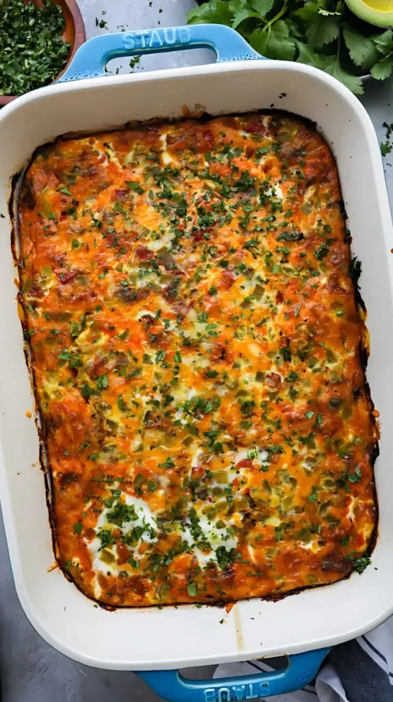 Chorizo Potato Egg Casserole Recipe