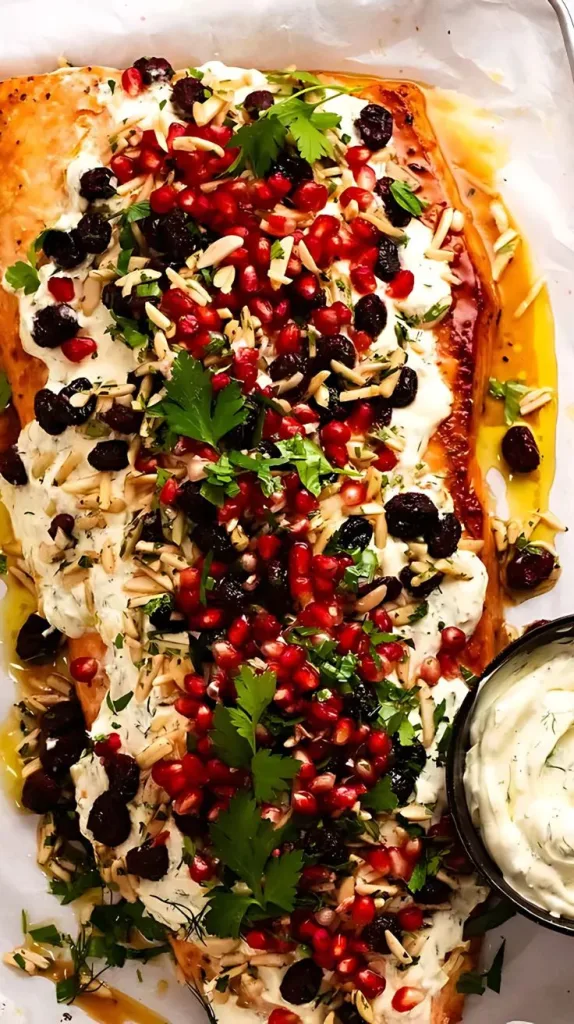 Christmas Baked Salmon Easy Make Ahead