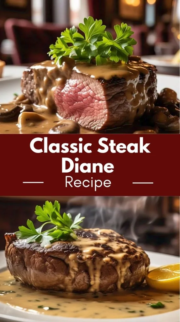 Classic Steak Diane Recipe