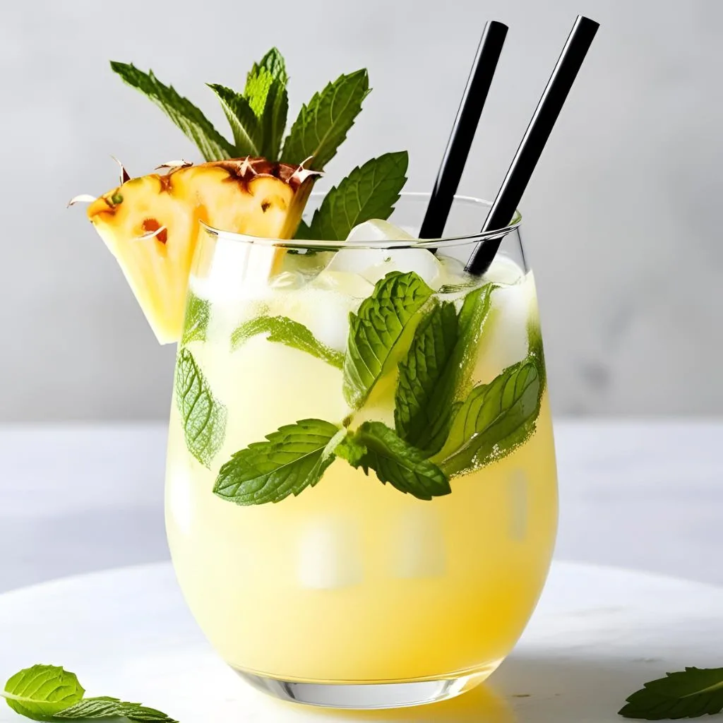 Coconut Pineapple Mojito