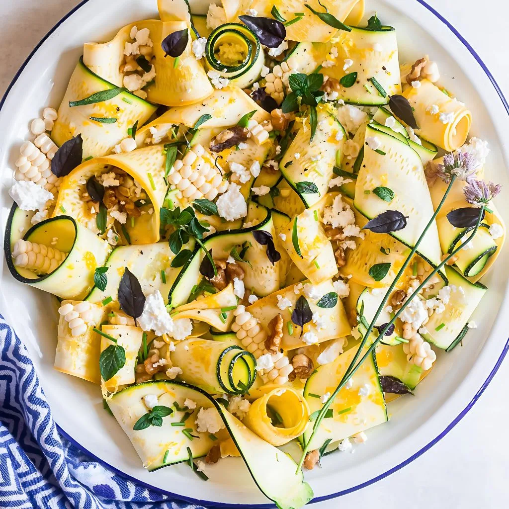 Cold Marinated Zucchini Salad
