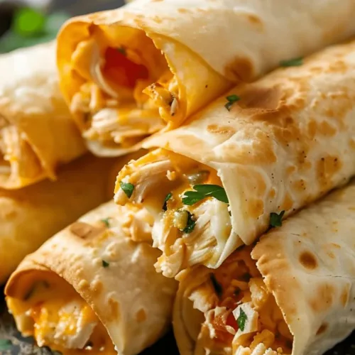 Cream Cheese Chicken Taquitos 30 Minutes
