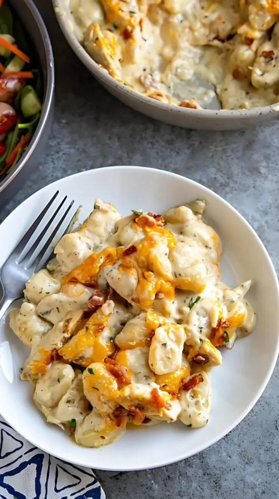 Creamy Crack Chicken Gnocchi Recipe