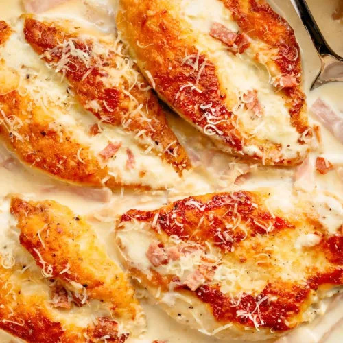 Creamy Parmesan Carbonara Chicken Recipe