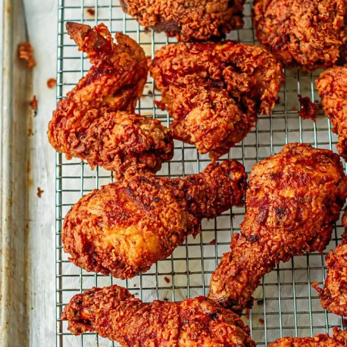 Crispy Soul Food Fried Chicken with Spicy Buttermilk Brine
