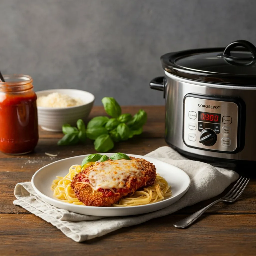 Crock Pot Chicken Parmesan Recipe