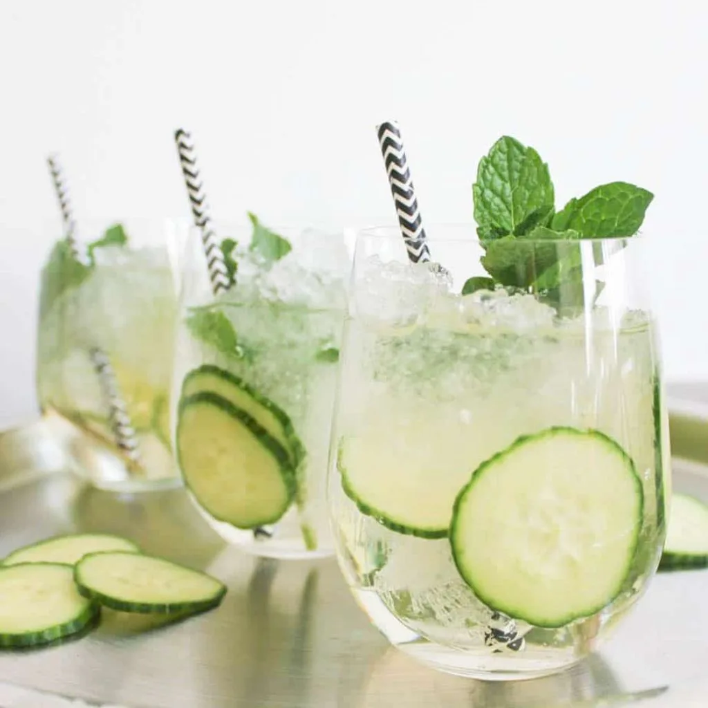 Cucumber Mint Sparkler