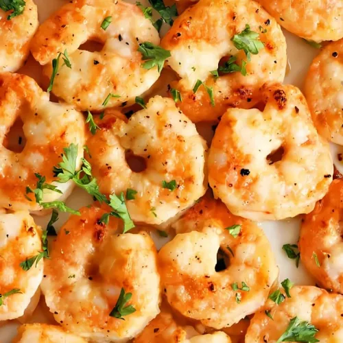 Easy Baked Shrimp Parmesan