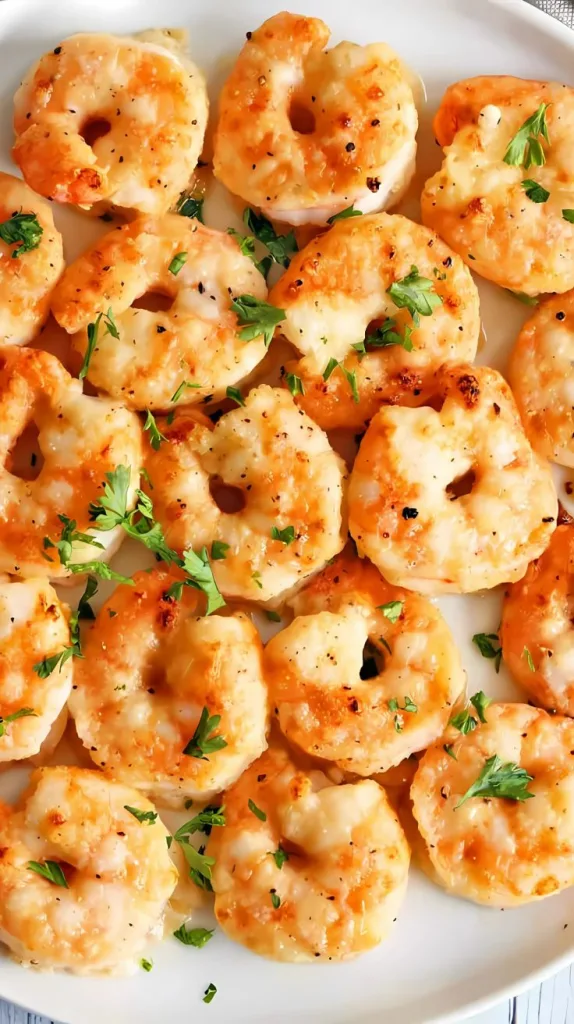 Easy Baked Shrimp Parmesan