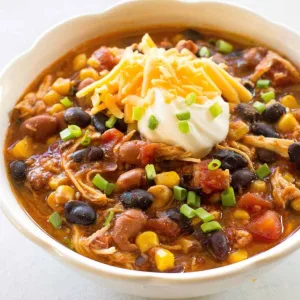 Easy Chicken Taco Soup