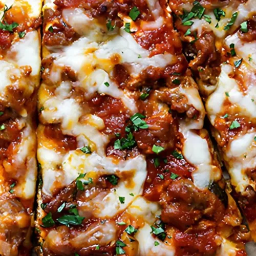 Easy Weeknight Lasagna Naan Pizzas Recipe