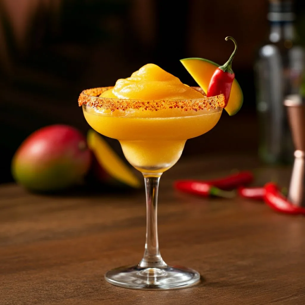 Frozen Mango Chili Daiquiri