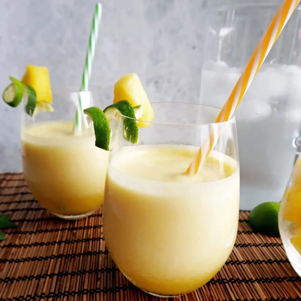 Frozen Pineapple Coconut Slush