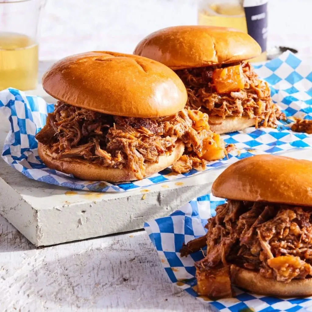 Hawaiian Pulled Pork Sandwich