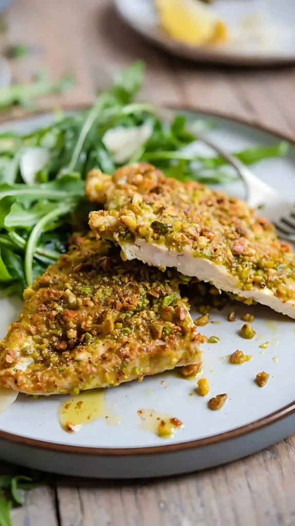 Healthy Easy Pistachio Crusted Chicken Recipe
