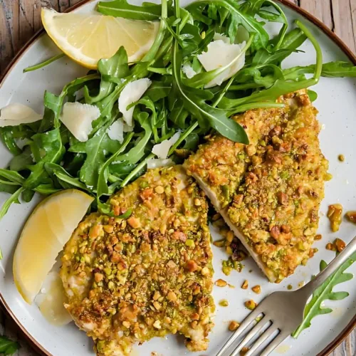 Healthy Easy Pistachio Crusted Chicken Recipe