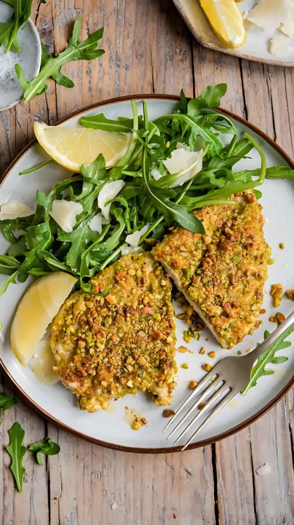 Healthy Easy Pistachio Crusted Chicken Recipe