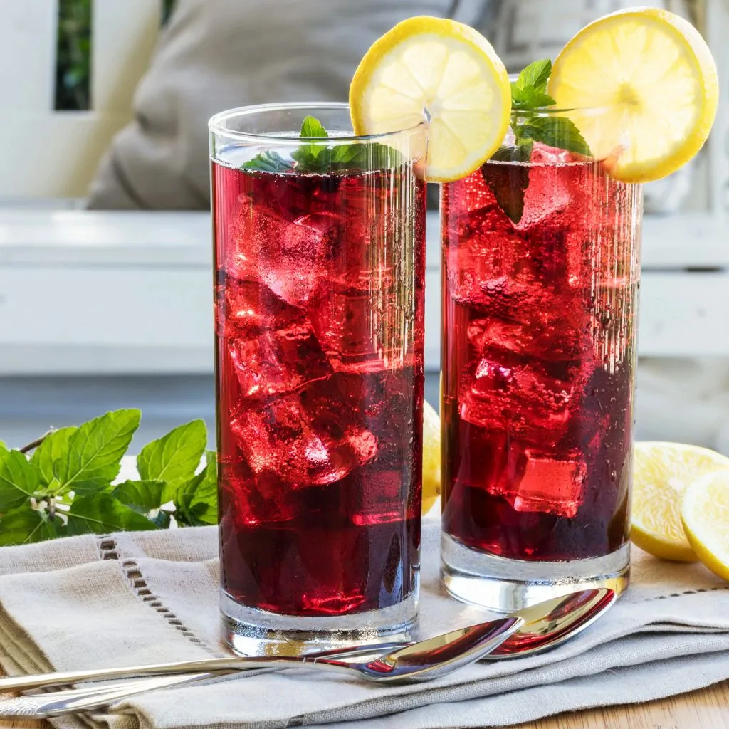 Hibiscus Iced Tea